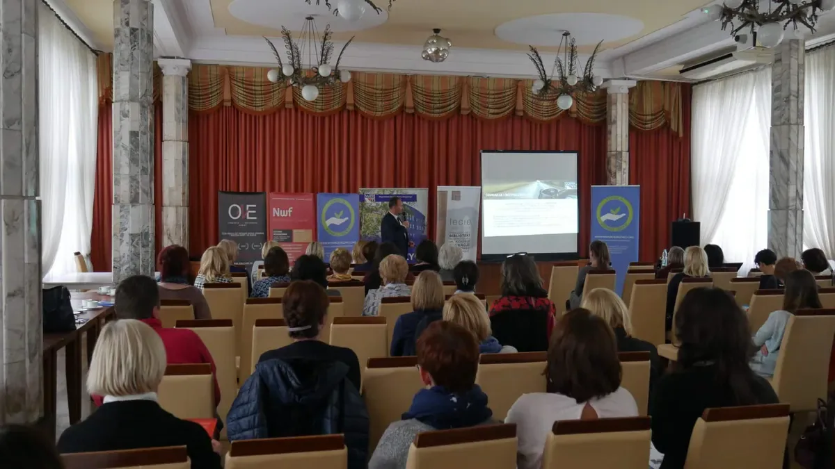 Uczestnicy konferencji „Bezpieczeństwo dziecka ze specjalnymi potrzebami edukacyjnymi”